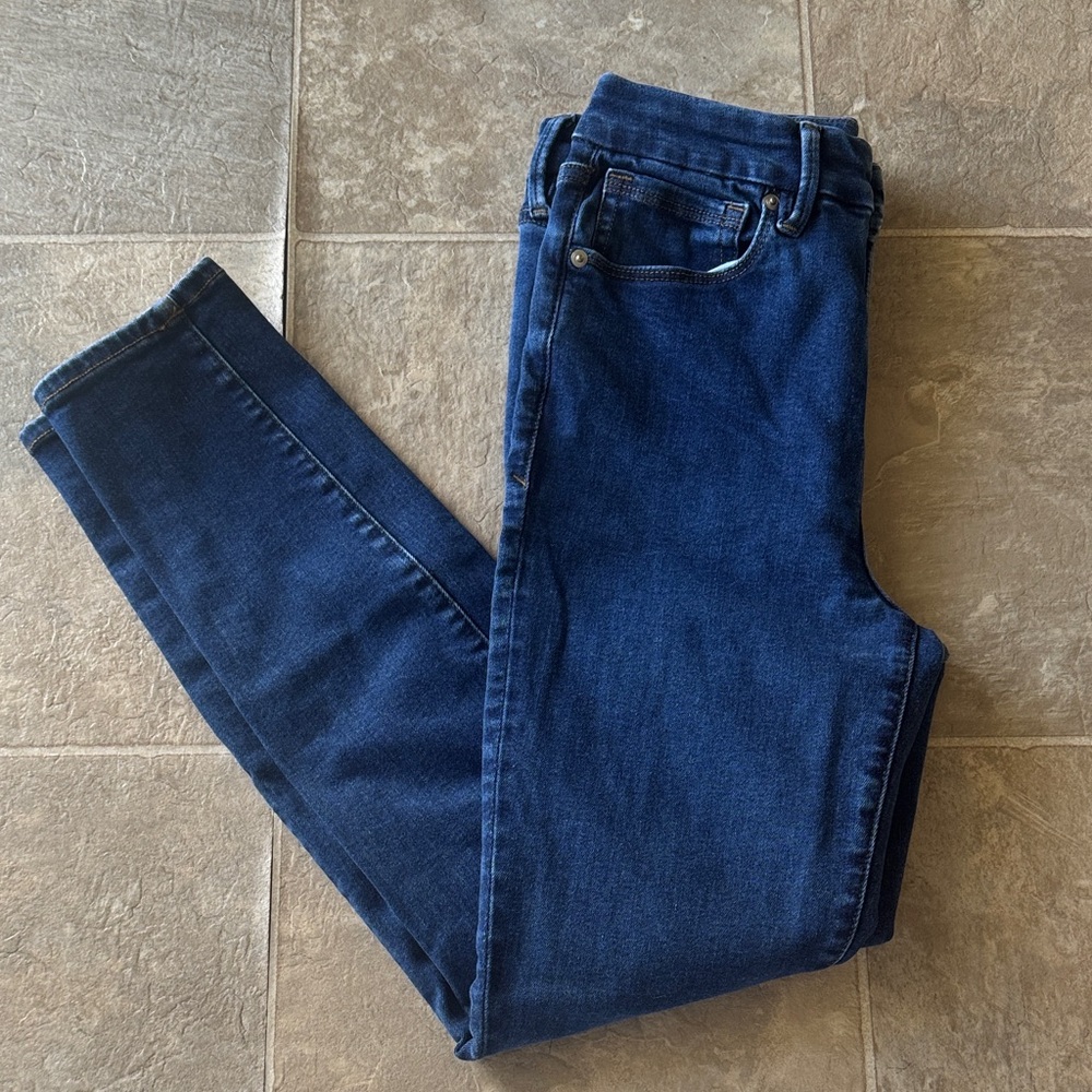 Good American Always Fits 6-12 Indigo Skinny Jeans